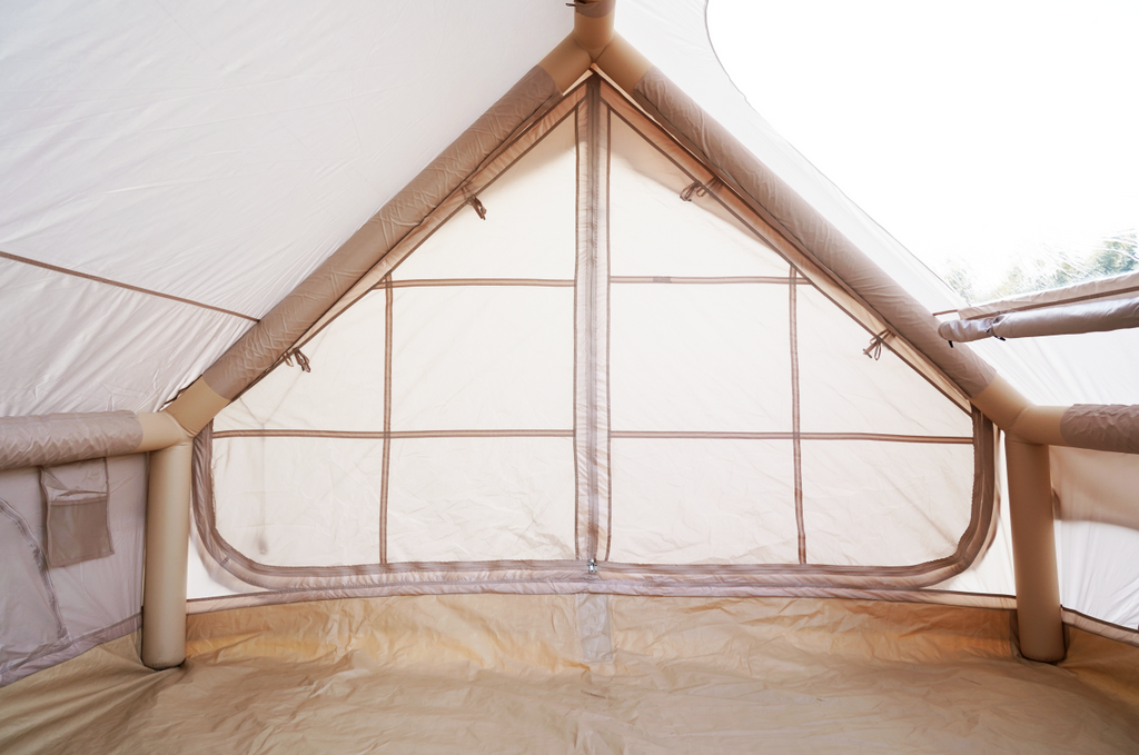 Classic 12 square meters Double-door AB type Double small sunroof