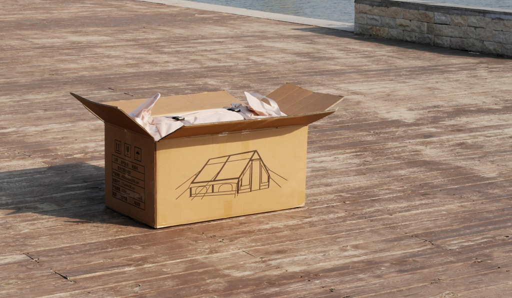 Classic 12 square meters Double-door AB type Double small sunroof